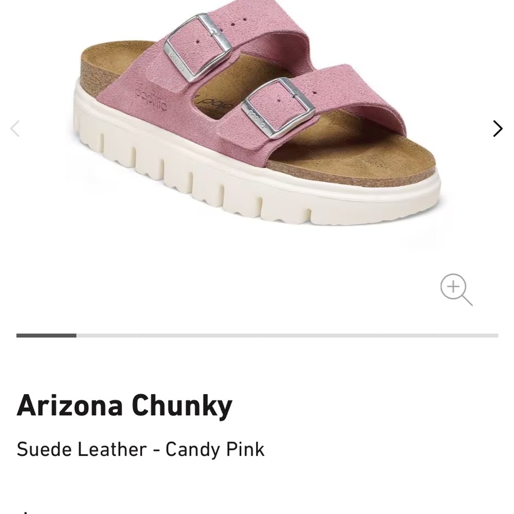 Birkenstock Arizona Chunky Sandals in Pink